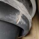 Kante 15.3"+11.6"+8.2" Dia Round Concrete Planter, Large Outdoor Indoor Planter Pots Containers with Drainage Holes and Rubber Plug for Home Garden Patio, Black