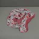 Seat Cover Compatible with Bumbo Seat and Nuby Seat, Floor Seat Cover for Boys and Girls, Removable Breathable Baby Seat Cover, New Designed, Anti-Slip, Seat Not Included, Red Flower