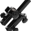 Rear Basket Convert Frame, Aluminum Alloy Multifunctional Rear Mounting Bracket Transfer Frame Rear Mounting Bracket Frame for Rear Box, Umbrella for Mobility Scooter, Cart