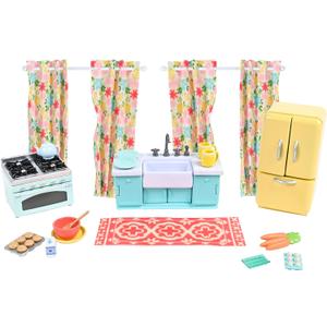 Honey Bee Acres Sweet Home Kitchen Accessories Playset, 27 piece Set: