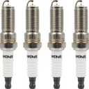 ECCPP Spark Plug Platinum Iridium Fit for Buick for LaCrosse 2010-2014,for Cadillac for AT 2013-2015 Replacement for 4344 (4 Spark Plugs)