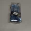 Premium Blue Glitter Plastic Cutlery Set (Pack of 48) - Disposable Flatware Set, Perfect Party Supplies for Birthday Parties, Baby Shower, Dinner & Everyday Home Use