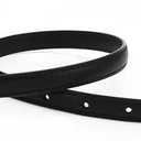 Women Leather Belt Fashion Skinny Belt Ladies Diamond Belt Luxury Leather Belt for Jeans Dress (Brown)