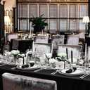 YMHPRIDE 10 Pack Black Tablecloths for 6 Foot Rectangle Tables 60 x 102 Inch - 6ft Rectangular Bulk Polyester Fabric Washable Cloth Cover for Wedding Party Banquet Buffet Restaurant