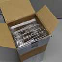 Yougai Shower Caddy, Shower Organizer with Soap Holder and Hooks, Rustproof Shower Shelves, No Drilling Bathroom Organizers and Storage, Wall-Mounted Kitchen & Home Decor (Silver)