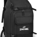 Spalding 50L Ski Boot Bag Backpack – Waterproof Durable Skiing and Snowboard Boot Bag for Travel, Fits Helmet, Boots, Skis & Gear Accessories, for Men & Women