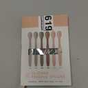 6-Piece Silicone Baby Feeding Spoons, First Stage Infant Spoons, Soft-Tip Easy on Gums I Baby Training Spoon | Infant Utensils Feeding Supplies, Dishwasher & Boil-proof