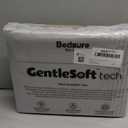 Bedsure Deep Pocket Full Size Bed Sheets Set - Fits Mattresses Up to 21 Inches Thick - 4 Piece GentleSoft Bed Sheets, Moisture Wicking, Cooling Bedsheet & Pillowcases, Easy & Secure Fit, Light Grey