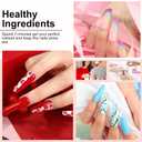 Nail Polish Kit with UV Light 25 Colors Gel Polish Starter Kit