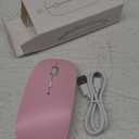 SUNGI Bluetooth Mouse,Slim noiseless Click Rechargeable Wireless Mice for MacBook pro MacBook Air/iPhone/ipad/Tablet/Laptop/Notebook,Pink