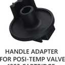 Replacement (100657) for Moen Lever Shower Handle, Compatible with Moen PosiTemp Valve Systems