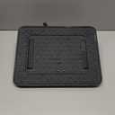 Hibbent All Metal 4 Inch Ceiling Mounted Shower Arm, Shower Head Extension with Flange, Fits for 13'' High Pressure 5 Spray Modes Rain Shower Head with Adjustable Swivel Ball Joint