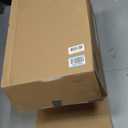 ECR4Kids Letter Size Deep Tray with Lid, Storage Bin, Clear, 4-Piece