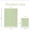 5 x 100PCS Disposable Sage Green Guest Napkins Paper Green Disposable Disposable Hand Towels for Bathroom,Baby Shower,Wedding,Birthday(6.5 * 4.8 Inches)