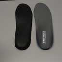 Plantar Fasciitis Feet Insoles Arch Supports Orthotics Inserts Relieve Flat Feet, High Arch (Mens 13-13 1/2) (Gray)