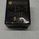 Door Stoppers Magnetic Doors Stop - Door Catch 3 Pack Stainless Steel Magnet Door Stopper for Wall Floor Bottom of Door Holder Open, Stronger Double Sided Tape Heavy Duty Adhesive Floor Door Stops