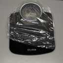 EILISON Highly Advance 2-in-1 Digital & Analog Weighing Scale for Body Weight-400lbs, 4 High Precison GX Sensor Accurate, Thick Tempered Glass, Extra Large Display (Black)