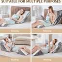 Bed Wedge Pillow, 4PC Adjustable Memory Foam Triangle Wedge Pillow Set For After Surgery, Pillow Wedge For Sleep Apnea, Back Pain Relief, Acid Reflux Relief, Orthopedic Pillow Wedge For Sleeping, Grey