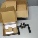 Asidrama 4 Pack Black Privacy Door Handles, Door Lever with Door Knobs Indoor for Bedroom or Bathroom, Heavy Duty Door Handles Interior with Locks for Left Right Sided Doors