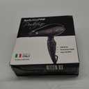 BaBylissPRO Nano Titanium Italian Portofino Hair Dryer - Professional 2000 Watt Blow Dryer (Black)