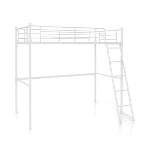 Metal Loft Bed Frame, 72 In x 17 In, GW 60lbs W00150