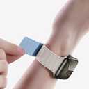 Magnetic Silicone Watch Band Compatible with Apple Watch, Bands Women Men, Soft Sport Strap for iWatch Size: 38mm/40mm/41mm/42mm(Series11/10)