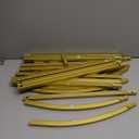 Gold Metal Arch Backdrop Stand 2 Set 7.2FT, 6FT Wedding Arch Stand Arched Door Frame for Birthday Party Baby Shower Ceremony Indoor Outdoor Celebration Decor 