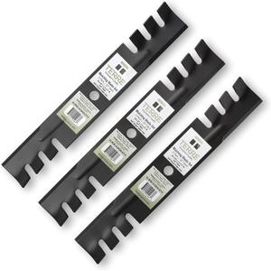 Terre 48 Inch Mulching Mower Blades, 3 Pack, Husqvarna & Craftsman, 180054