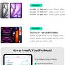 ESR for iPad Air 13 Inch Case Keyboard M4/M3/M2 (2026/2025/2024) & iPad Pro 12.9 inch (6th/5th/5th/3rd) Magic Keyboard, Easy-Set Floating Cantilever Stand, Precision Multi-Touch Trackpad, Black