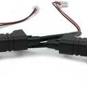 2Pcs Rear Motorcycle turn signals Winker Indicators light for Yamaha BWS 50 100 125 ZUMA/50F/50 FX ZUMA 125 (Smoke)