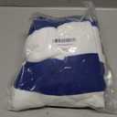 HENBAY Large Oversized Beach Towel - 35 x 70 Inch Microfiber Pool Towel, Navy Striped Quick Dry Cabana Swim Towel