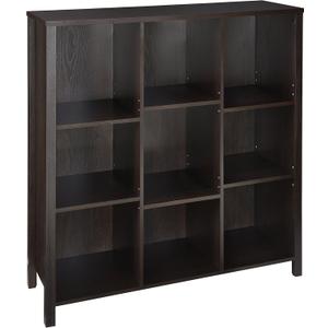 ClosetMaid BR & Name Internal 16058 Premium Adjustable 9-Cube Organizer, Black Walnut