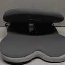 Mosxoed Memory Foam Seat Cushion for Sciatica & Back Pain Relief - Ergonomic Chair Pad with Adjustable Strap & Supportive Comfort Cover, Non-Slip for Car, Truck, Office Chair - Dark Gray&Light Gray