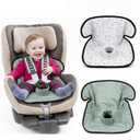 2 Pack Green Leaf Car Seat Protector for Potty Training Waterproof Piddle Pad Cover from Spillages Nappy Leaks Toilet Training Anti Slip Backing Strollers Carseat Liner for Toddlers Babies