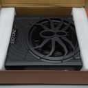 2025 Upgraded 10" 1200W Slim Under Seat Powered Car Subwoofer with Colorful LED Ambient Lights, Car/Truck Audio Sub Built in Amplifier Outstanding Heat Dissipation, Powerful Bass for Passion Driving