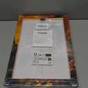 3 x OTOSTAR Jesus and Lamb Canvas Wall Art Jesus Runs for the Lost Sheep In Autumn Forest Picture Wall Art Canvas Print Christian for Living Room Bedroom Church Home Decor - 12 x 16 Inch