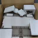 Kitstorack Plastic Under Bed Storage Containers,2 Pack Underbed Storage with Wheels,Foldable and Stackable Under Bed Organizer,Moisture and Dust-proof Storage Boxes for Clothes Shoes,13.6 Gal