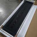 Cube Shelf Bookcase with Base - Wooden 2 Tiers Floor Standing Low Storage Cabinet for Home and Office, 8-Cube Lattice Bookshelf, Black