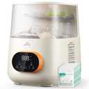 Baby Bottle Washer Steam Dryer: All in One Cleaning Machine for Bottles Pump Parts & Baby Essentials Replaces Hand Washing Effortless Daily Use