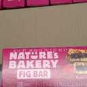Natures Bakery Whole Wheat Fig Bars, Raspberry, Real Fruit, Vegan, Non-GMO, Snack bar, 1 box with 12 twin packs (12 twin packs) BB 6/8/26