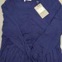 Maternity Nursing Dress in Navy Blue

 Size: S