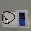 AGPTEK A02S 16GB MP3 Player, 70 Hours Playback Lossless Sound Music Player, Supports up to 128GB, Dark Blue