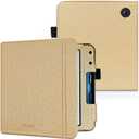 Case for Kobo Libra Colour (Model:N428, 2024 Release), Protective PU Leather Cover Magnetic Closure, Khaki