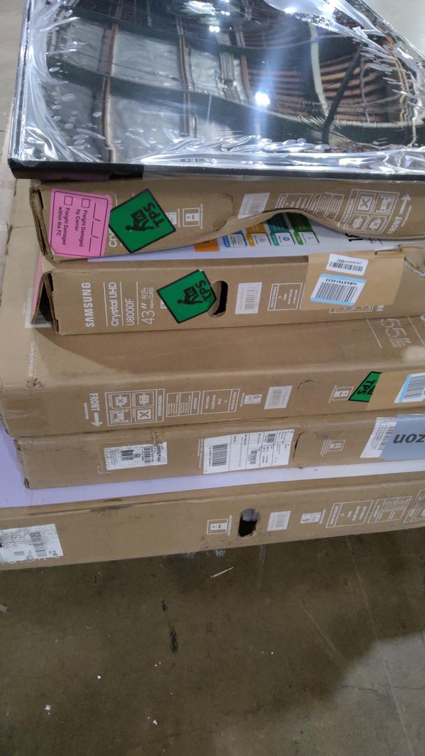 Pallet of Damaged TV's (6 Count)