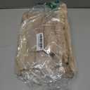 Pallene Faux Fur Plush Lumbar Throw Pillow Covers 12x20 Set of 2, Luxury Soft Fluffy Striped Decorative Pillow Covers for Sofa, Couch, Living Room, Khaki