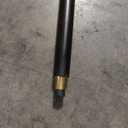 NODYES Premium Antique Chrome Brass Walking Cane with Engraved T-Shape Handle – Foldable & Adjustable Wooden Telescopic Stick for Men & Women, Stylish Vintage Fancy Travel-Friendly Designer Cane