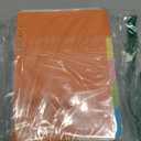 FYY A5 Binder Refillable Planner Notebook 6 Ring PU Leather Binder Journal with Pockets, Dividers, Refill Paper Blue