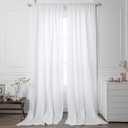 Curtain 1 Panel White 52x108 in 