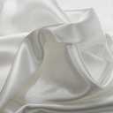 Satin Photography Background Silk, Glossy Fabric Cloth Backdrops for Goods, Crafts, Jewelry, Cosmetics, Food Photoshoot and Flat Lay (White, 3.32.5ft/10075cm)