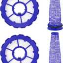 DC50 Filter Replacement Compatible With Dy.son DC50 Animal and Multi Floor Complete Vacuum Cleaner, 2 Pack Hepa Post-Motor Filters & Pre-Motor Filters, Part # 965081-01&965080-01